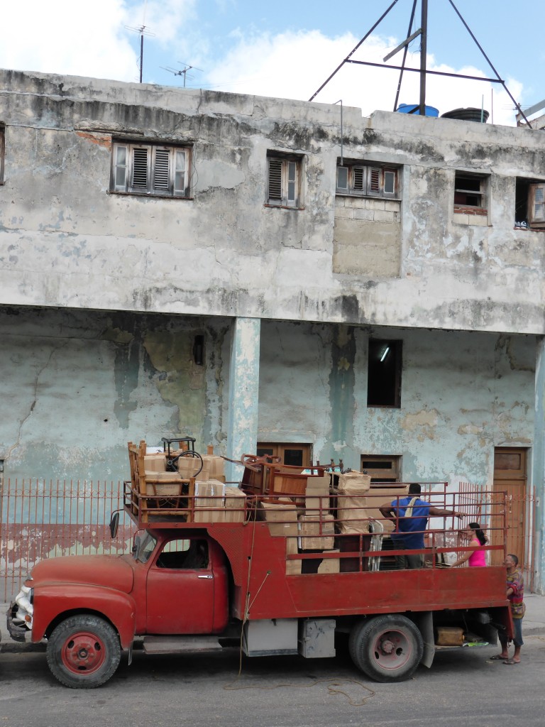 Mudanza en La Habana Vieja