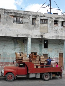 Mudanza en La Habana Vieja